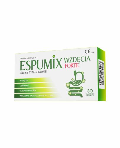  ESPUMIX Wzdęcia Forte 240 mg symetykonu, 30 kapsułek - Apteka internetowa Melissa  