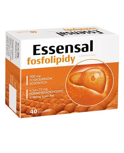  Essensal Fosfolipidy - 40 kaps. - cena, opinie, właściwości - Apteka internetowa Melissa  