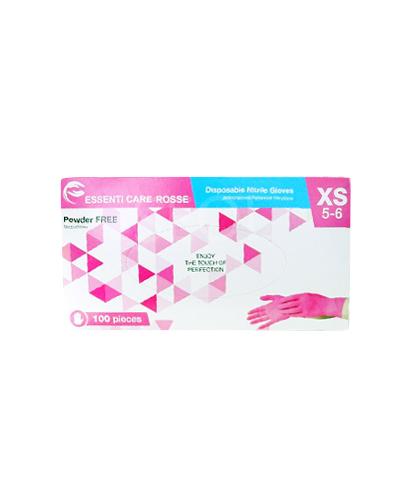  Essenti Care Rosse rękawice nitrylowe bezpudrowe XS 5-6 - 100 szt. Rękawiczki ochronne - cena, opinie, właściwości  - Apteka internetowa Melissa  