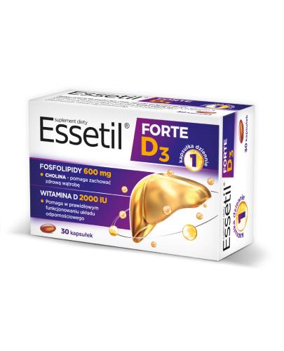  Essetil FORTE D3, 30 kapsułek - Apteka internetowa Melissa  