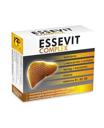  Essevit complex - 42 kaps. - Zdrowie wątroby - cena, opinie, wskazania  - Apteka internetowa Melissa  