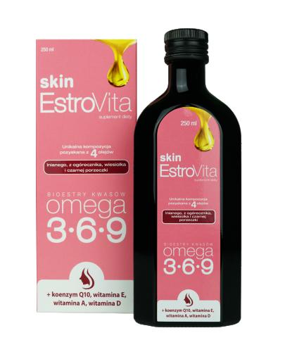  EstroVita Skin Omega 3-6-9, 250 ml - Apteka internetowa Melissa  