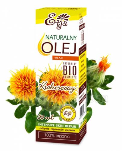 ETJA BIO Naturalny olej krokoszowy - 50 ml