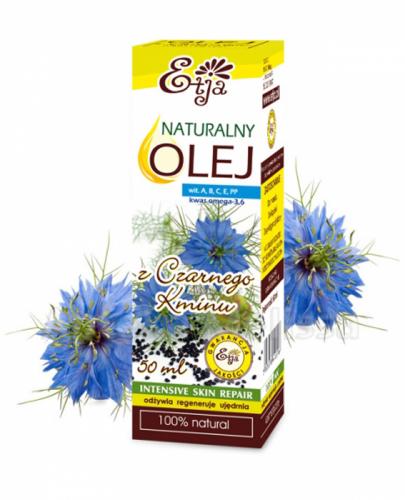 ETJA Naturalny olej z czarnego kminu - 50 ml - Apteka internetowa Melissa
