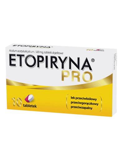  ETOPIRYNA PRO, 10 tabl. preparat przeciwbólowy i przeciwzapalny, cena, opinie, wskazania - Apteka internetowa Melissa  