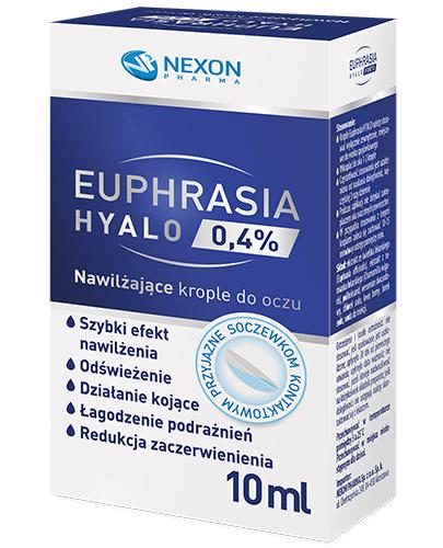  Euphrasia Hyalo 0,4% Nawilżające Krople do oczu, 10 ml, cena, opinie, właściwości - Apteka internetowa Melissa  