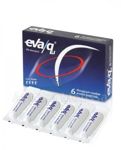 Eva/qu, czopki przeciw zaparciom, 6 sztuk