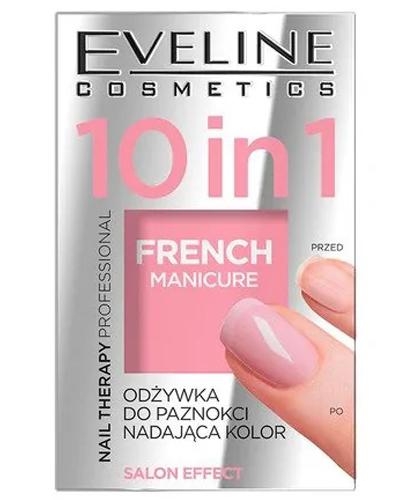  Eveline 10 in 1 Odżywka do paznokci nadająca kolor french manicure - 5 ml - cena, opinie, właściwości - Apteka internetowa Melissa  