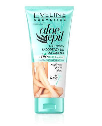  Eveline Aloe Epil Aloesowy łagodzący żel do golenia - 175 ml - cena, opinie, właściwości  - Apteka internetowa Melissa  