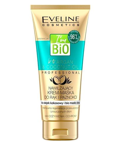  Eveline Cosmetics Bio Argan & Coconut Oil Nawilżający krem-maska do rąk i paznokci, 100 ml - Apteka internetowa Melissa  