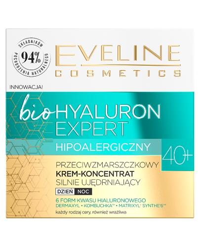  Eveline Bio Hyaluron Expert Przeciwzmarszczkowy krem-koncentrat silnie ujędrniający 40+ - 50 ml - cena, opinie, właściwości  - Apteka internetowa Melissa  