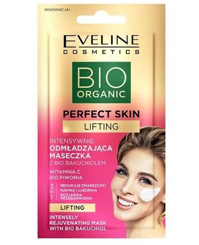  Eveline Cosmetics Perfect Skin Intensywnie odmładzająca maseczka z biobakuchiolem, 8 ml, cena, opinie, skład - Apteka internetowa Melissa  
