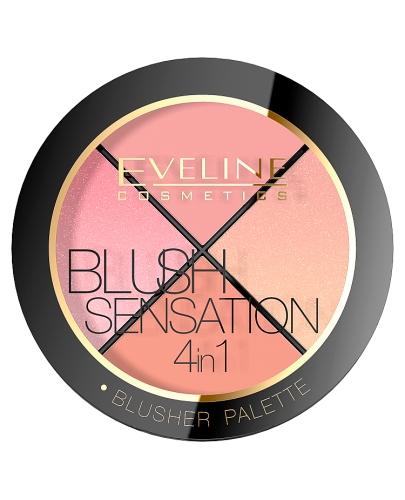  Eveline Blush Sensation Paleta róży do modelowania twarzy 4w1 - 12 g - cena, opinie, właściwości  - Apteka internetowa Melissa  