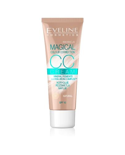 Eveline CC Cream Multifunkcyjny podkład 51 Natural - 30 ml - cena, opinie, właściwości 