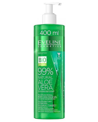 Eveline Cosmetics 99% Natural Aloe vera Multifunkcyjny żel do ciała i twarzy - 400 ml - cena, opinie, skład - Apteka internetowa Melissa