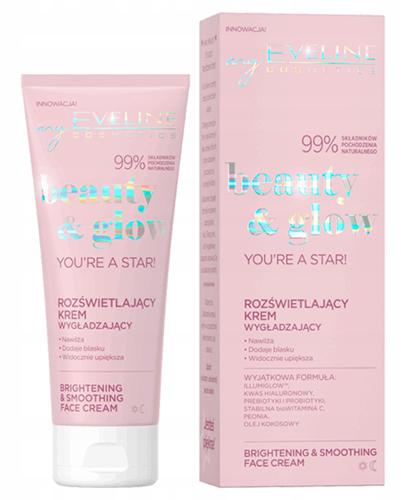  Eveline Cosmetics Beauty & Glow You're A Star Krem rozświetlająco wygładzający, 75 ml, cena, opinie, wskazania - Apteka internetowa Melissa  