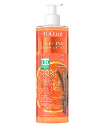  Eveline Cosmetics BIO Organic 99% Natural Orange Extract Rozgrzewający odżywczo - ujędrniający krem - żel do ciała - 400 ml  - cena, opinie, skład - Apteka internetowa Melissa  