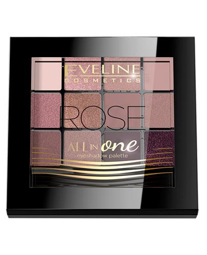  Eveline Cosmetics Cienie All in One Rose 02, 12 g  - Apteka internetowa Melissa  
