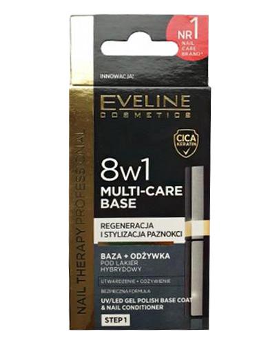 Eveline Cosmetics Multi-Care 8w1 baza + odżywka pod lakier hybrydowy - 1 szt. - cena, opinie, wskazania - Apteka internetowa Melissa
