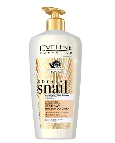  Eveline Cosmetics Royal Snail Intensywnie regenerujący olejkowy balsam do ciała, 350 ml, cena, opinie, skład - Apteka internetowa Melissa  