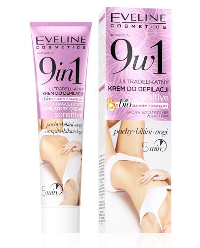 EVELINE COSMETICS Ultradelikatny krem do depilacji 9w1 - 125 ml - skóra szczególnie wrażliwa - cena, opinie, właściwości