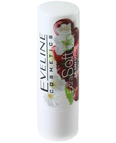  Eveline Cosmetics Extra Soft Bio Wiśniowy balsam do ust, 1 sztuka, cena, opnie, właściwości - Apteka internetowa Melissa  