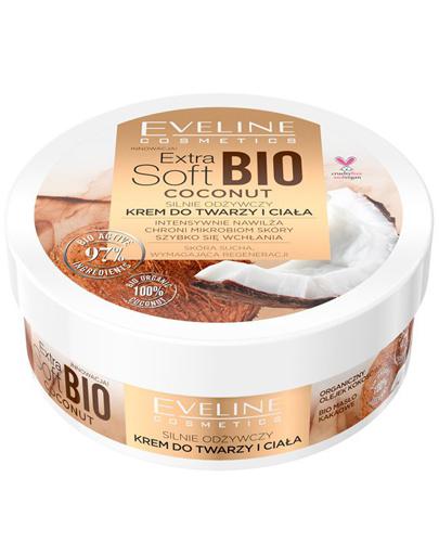  Eveline Extra Soft Bio Coconut Krem do twarzy i ciała, 200 ml, cena, opinie, stosowanie - Apteka internetowa Melissa  