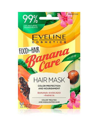  Eveline Food For Hair Banana Care Maska do włosów - 20 ml - cena, opinie, właściwości  - Apteka internetowa Melissa  