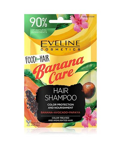  Eveline Food For Hair Banana Care Szampon do włosów - 20 ml - cena, opinie, właściwości  - Apteka internetowa Melissa  
