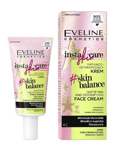 Eveline Cosmetics Insta Skin Care Matująco-detoksykujący krem na dzień i na noc, 50 ml, cena wskazania, właściwości - Apteka internetowa Melissa  