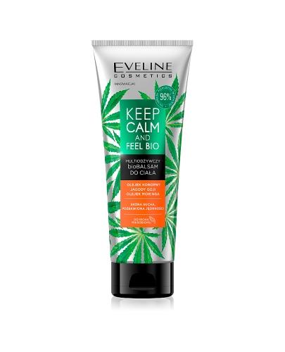 Eveline Keep Calm And Feel Bio Multiodżywczy biobalsam do ciała - 250 ml - cena, opinie, właściwości - Drogeria Melissa