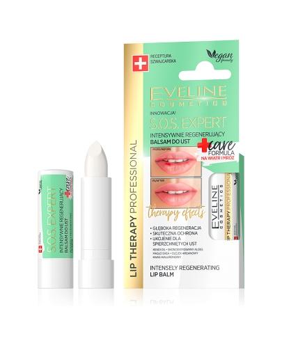  Eveline Lip Therapy Professional S.O.S. Expert Intensywnie regenerujący balsam do ust, 1 sztuka - Apteka internetowa Melissa  