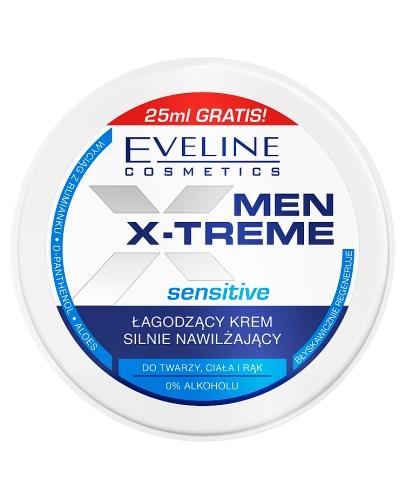  Eveline Men X-Treme Sensitive Łagodzący krem silnie nawilżający, 100 ml, cena, opinie, właściwości  - Apteka internetowa Melissa  