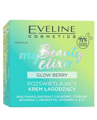  Eveline Cosmetics My Beauty Elixir Rozświetlający krem łagodzący, 50 ml, cena, opinie, stosowanie - Apteka internetowa Melissa  
