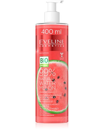  Eveline Nawilżająco-kojący hydrożel do ciała i twarzy z 99% Natural Watermelon - 400 ml - cena, opinie, właściwości - Apteka internetowa Melissa  