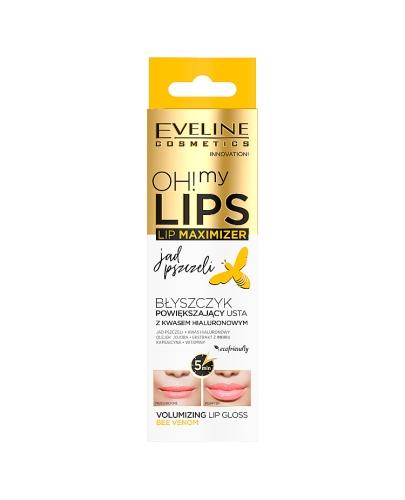  Eveline Oh! My Lips Lip Maximizer jad pszczeli Błyszczyk powiększający usta z kwasem hialuronowym - 4,5 ml - cena, opinie, właściwości  - Apteka internetowa Melissa  