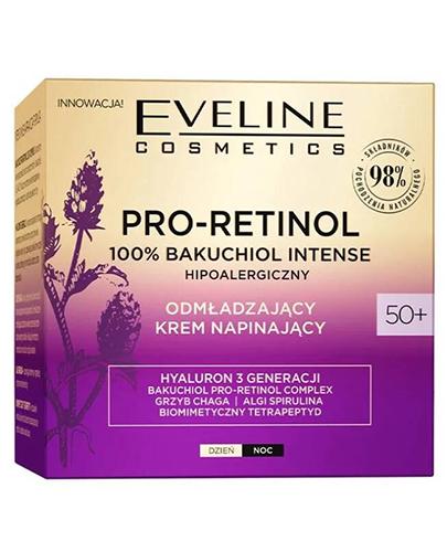  Eveline Cosmetics Pro-Retinol przeciwzmarszczkowy krem napinający 50+, 50 ml, cena, wskazania, właściwości - Apteka internetowa Melissa  