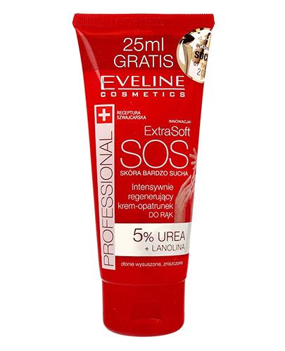 Eveline Professional Extra Soft SOS Intensywnie regenerujący krem-opatrunek do rąk - 100 ml - cena, opinie, właściwości 
