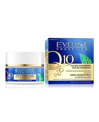  Eveline Cosmetics Q10 Bio Przeciwzmarszczkowy tłusty krem-koncentrat na noc i na dzień, 50 ml, cena, opinie, właściwości - Apteka internetowa Melissa  