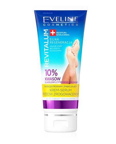  Eveline Revitalum Krem-serum przeciw zrogowaceniom 10% kwasów - 100 ml - cena, opinie, właściwości  - Apteka internetowa Melissa  