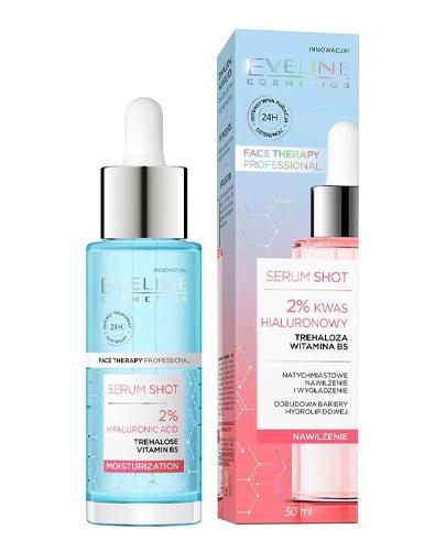  Eveline Cosmetics Serum Shot Kuracja nawilżająca 2% kwas hialuronowy, 30 ml, cena, wskazania, stosowanie - Apteka internetowa Melissa  