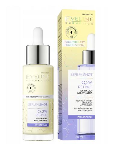 Eveline Cosmetics Serum Shot Kuracja przeciwzmarszczkowa 0,2% retinol, 30 ml, cena, wskazania, właściwości - Apteka internetowa Melissa  