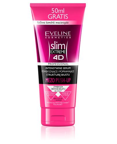 EVELINE SLIM EXTREME 4D Intensywne serum powiększające i poprawiające strukturę biustu Mezo Push-Up, 200 ml, cena, opinie, wskazania