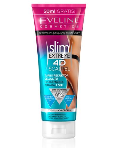  Eveline Cosmetics Slim Extreme 4D Scalpel Potrójnie skoncentrowany turbo reduktor cellulitu, 250 ml, cena, opinie, efekty - Apteka internetowa Melissa  