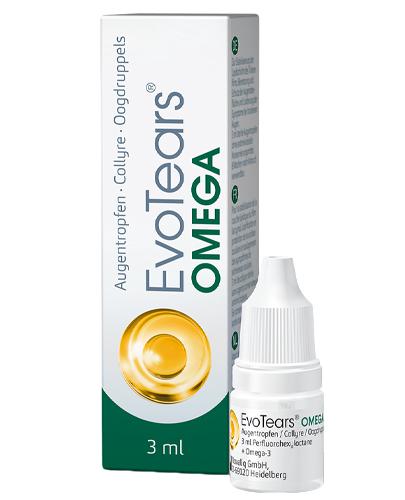 EvoTears Omega, krople do oczu, 3 ml