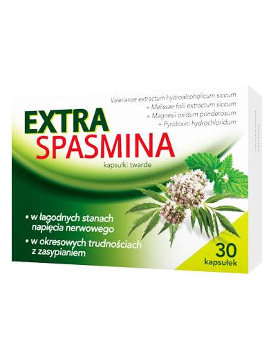 Extraspasmina - 30 kaps. - Napięcie nerwowe - cena, opinie, wskazania - Apteka internetowa Melissa