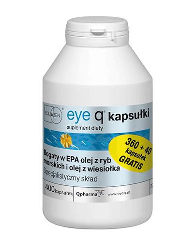 EYE Q - 400 kaps. - brak skupienia, nadpobudliwość - cena, opinie, dawkowanie - Apteka internetowa Melissa