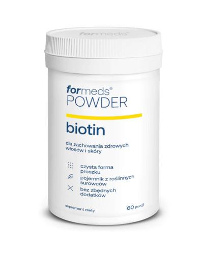 Powder Biotin, 60 porcji