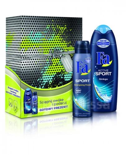 FA MEN ACTIVE SPORT Żel pod prysznic - 250 ml + SPORT Antyperspirant - 150 ml - Apteka internetowa Melissa