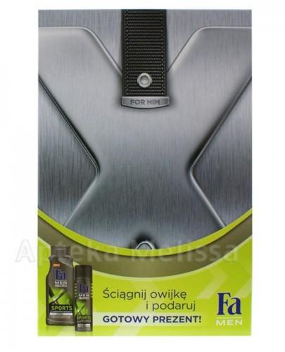 FA MEN SPORTS Żel pod prysznic - 400 ml + Antyperspirant - 150 ml - Apteka internetowa Melissa